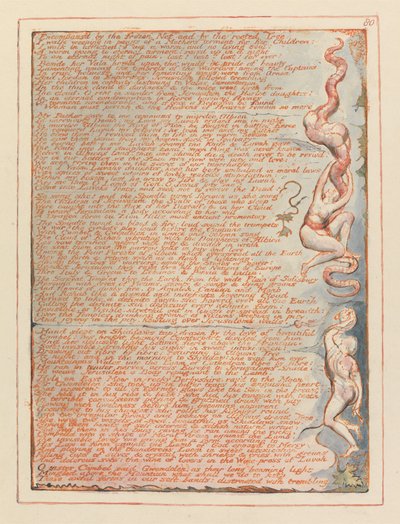 Jerusalem, Plate 80 by William Blake